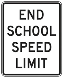 End School Speed Limit S5-3