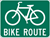 Bike Route Signs 24"x18"