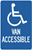 Handicap Van Accessible Signs