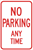 No Parking Any Time