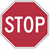 Stop Sign - 18" Reflective